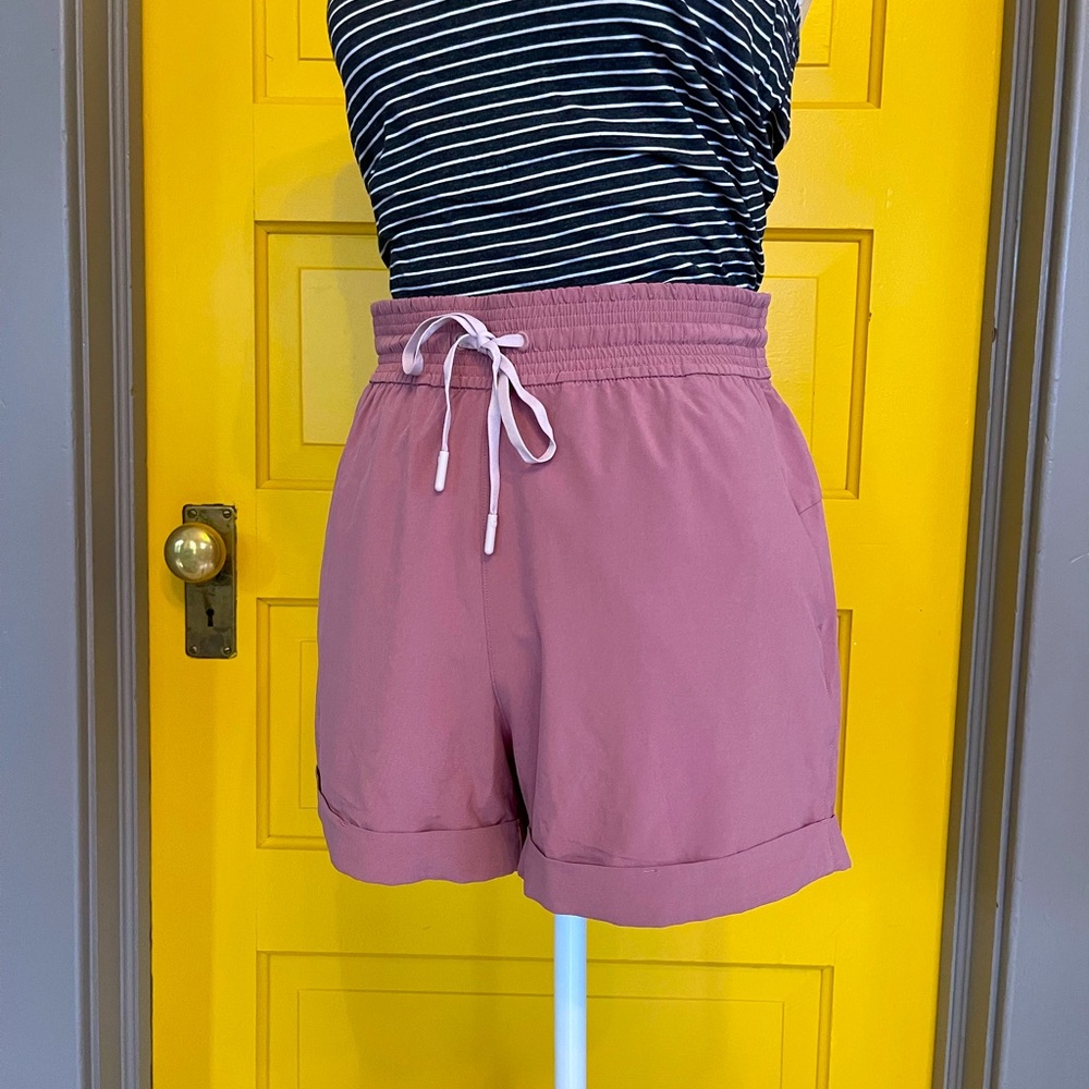 Lululemon Pink Casual Wear Shorts, Size 8